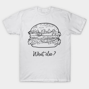 Hamburger… What else? T-Shirt